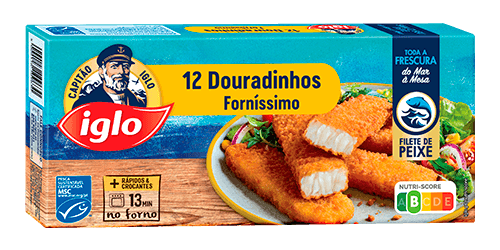 douradinhos de peixe forníssimo
