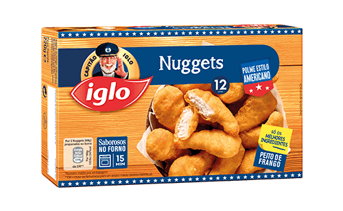 Nuggets Frango Polme Americano 12 unidades