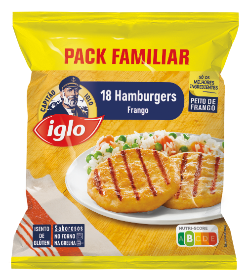 20 Hamburgers de Frango