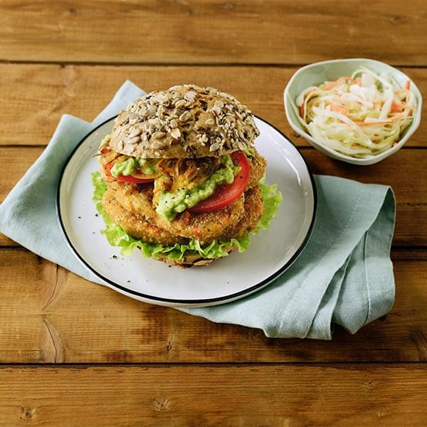 Hambúrguer de batata doce