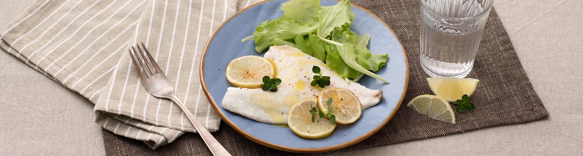 Dourada Assada com Limão