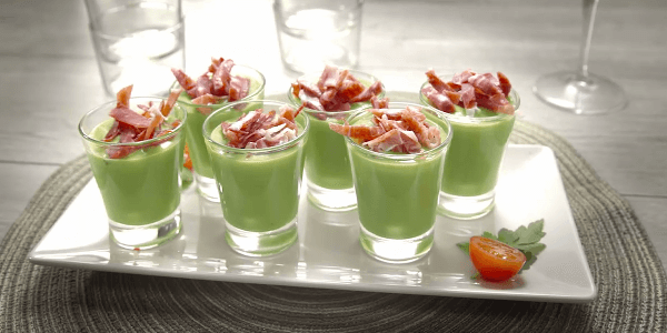 Creme de Ervilhas com Presunto