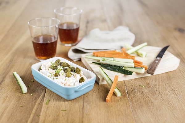 Dip de Salmão e Queijo Creme