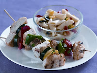 Espetadinhas de Frango Com Massa