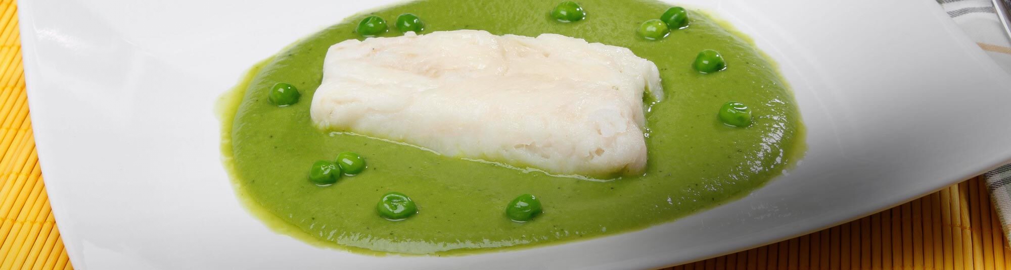 pescada com creme de menta