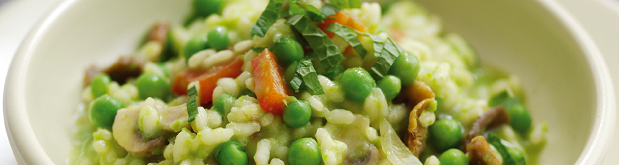 Risotto Rico de Ervilhas