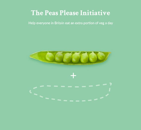 The peas please initiative, eat more peas benefit from of eating more vegetables.